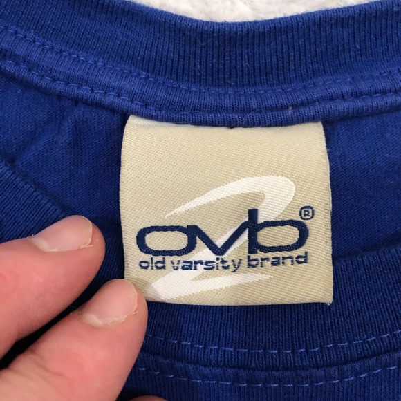 Vintage 90s UCLA Bruins Football NCAA College Blue Shirt Mens L Old Varsity Brnd - Picture 4 of 6